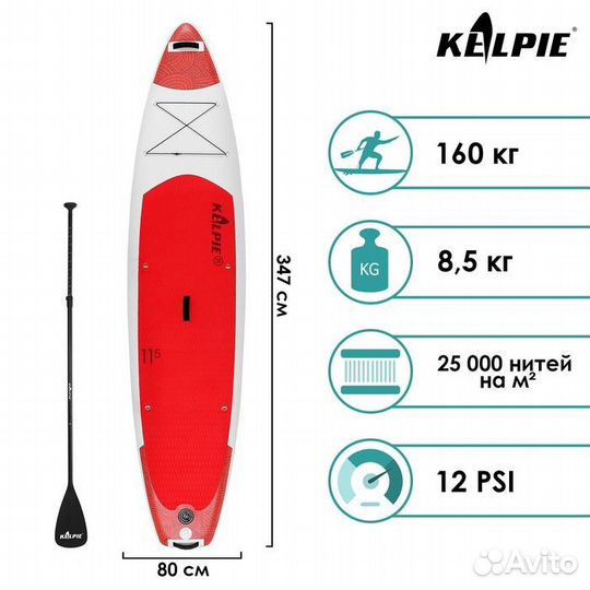 Сап борд - SUP-доска надувная - 9264457