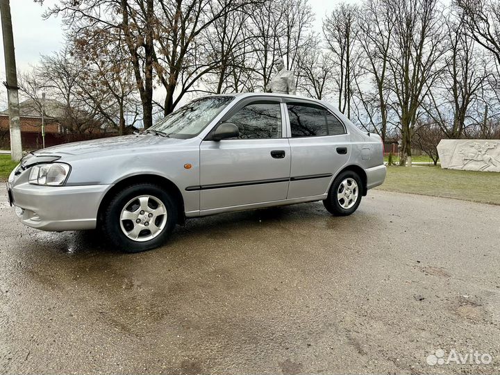 Hyundai Accent 1.5 МТ, 2007, 203 000 км