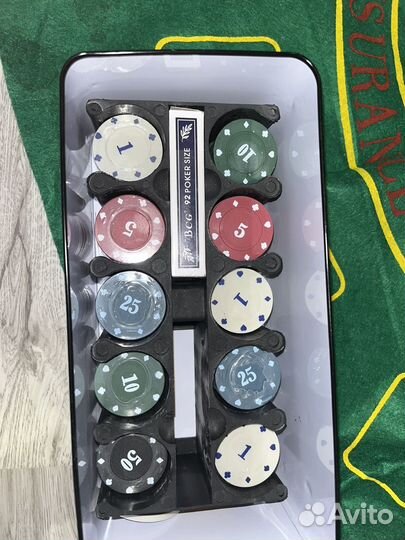 Покерный набор 200 фишек