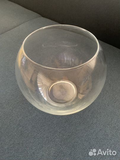 Вазы (2 штуки) для цветов стекло