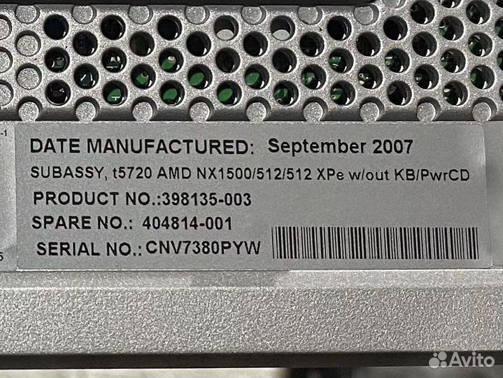 Тонкий клиент hp