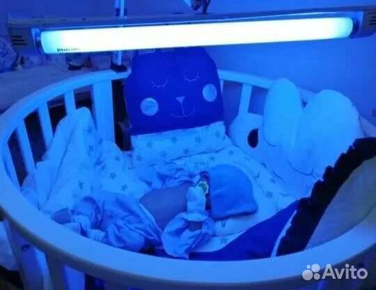 Уф лампа от желтушки+маска от желтушки