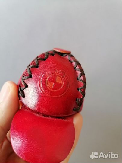 Кожаный брелок для ключей BMW