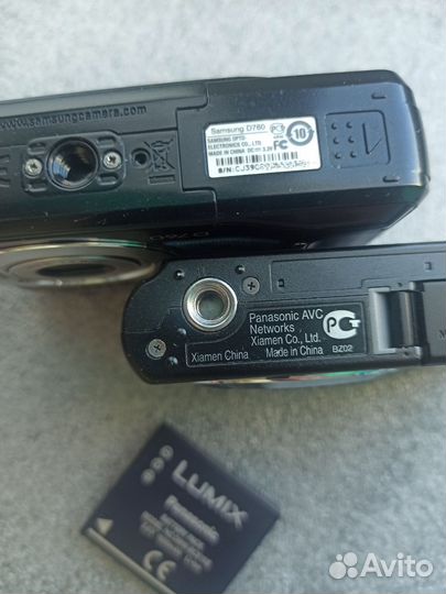 Samsung D760 и Panasonic DMC-FS3