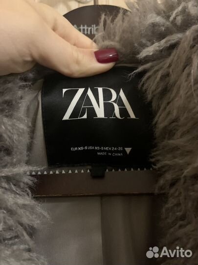 Шуба zara оригинал