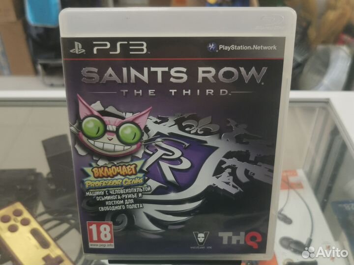 Диск saint row the third ps3