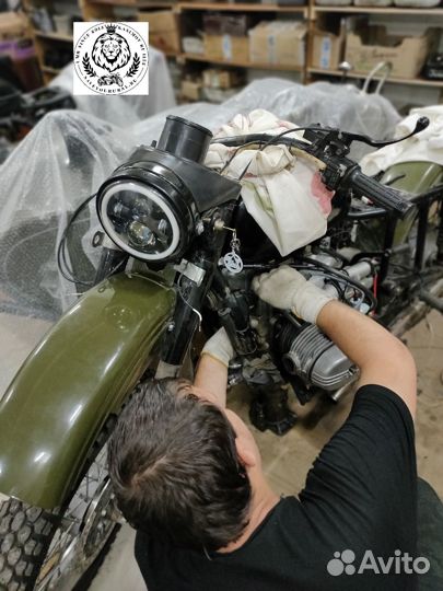 Сервис мотоциклов Урал \ Ural motocycles service