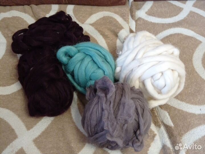 Шерсть для валяния