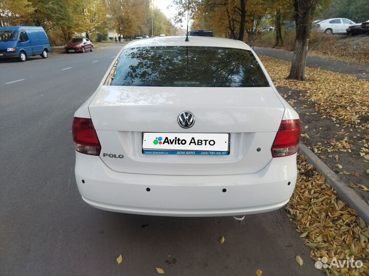 Volkswagen Polo 1.6 МТ, 2012, 130 000 км