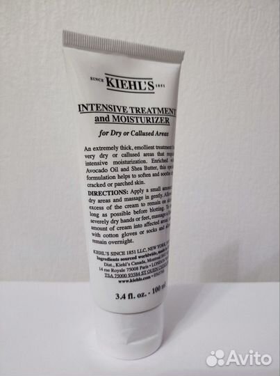 Kiehl's крем, скраб для лица и тела