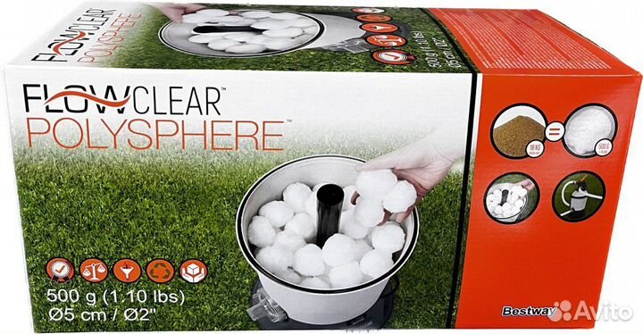 Наполнитель Polysphere для песчаных фильтров 58475