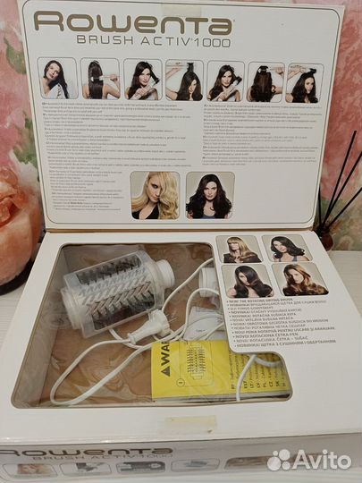 Фен щетка rowenta новая