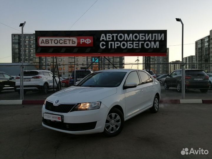 Skoda Rapid 1.6 МТ, 2018, 92 000 км