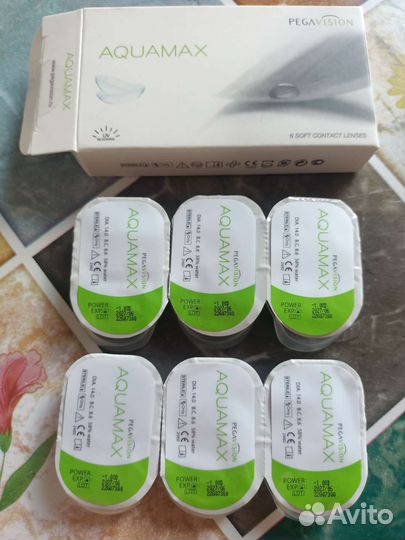 Линзы контактные