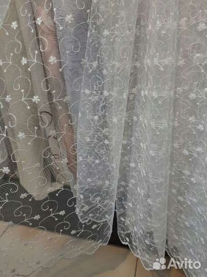 Фатин с вышивкой, готовые комплекты