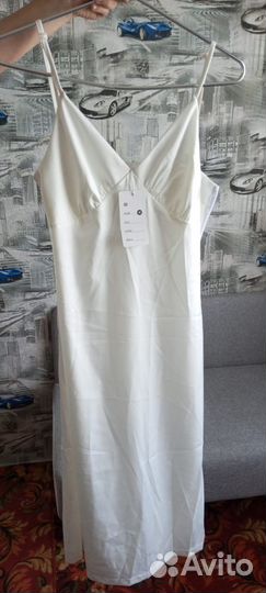 Платье комбинация шелк