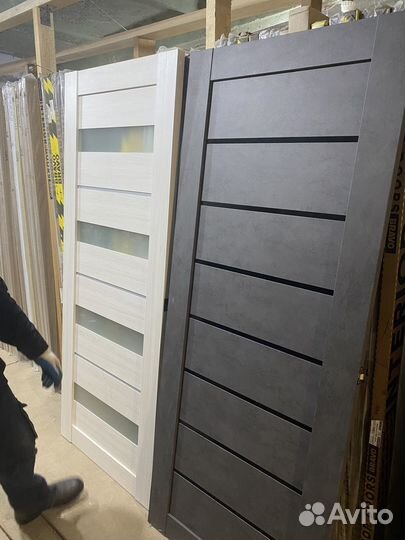 Межкомнатные двери с коробкой