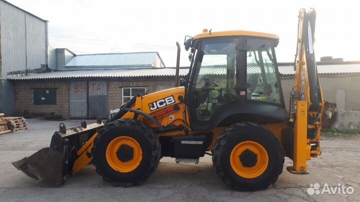 Экскаватор погрузчик JCB в аренду. Собственник