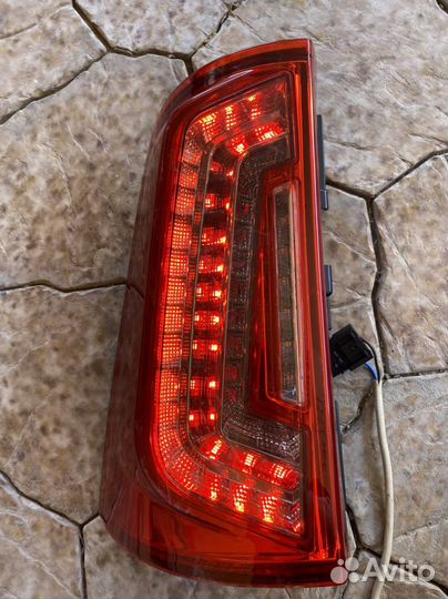 Задние фонари на ларгус диодные