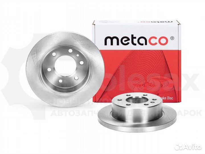 Диск тормозной задний Metaco 3060-297