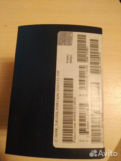 Процессор Core i7 - 2600K