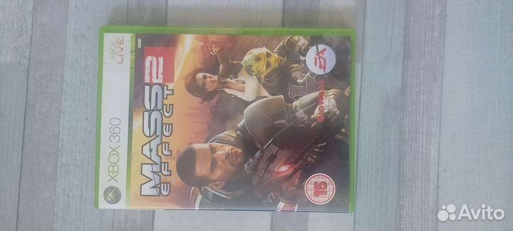 Mass effect Диск на xbox 360