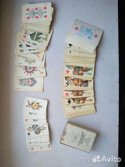 Карты игральные времён СССР