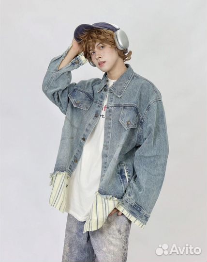 Maison Mihara Yasuhiro type куртка джинсовая