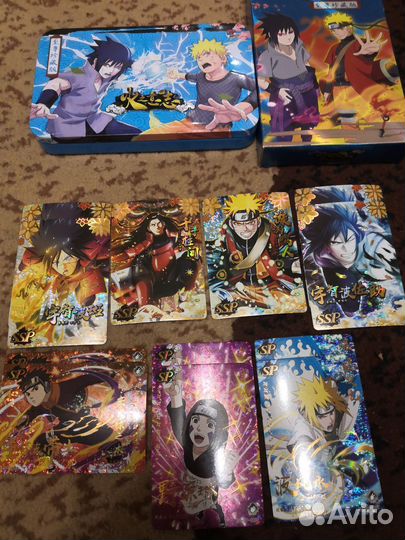 Карточки наруто