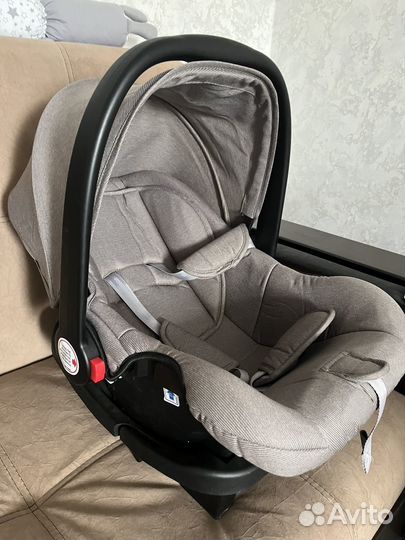 Коляска luxmom 3 в 1 бу с автолюлькой