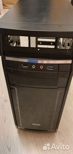 Корпус пк gmc без бок стенок но с куллером