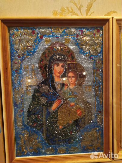 Икона алмазная мозайка