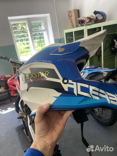 Кроссовый шлем acerbis