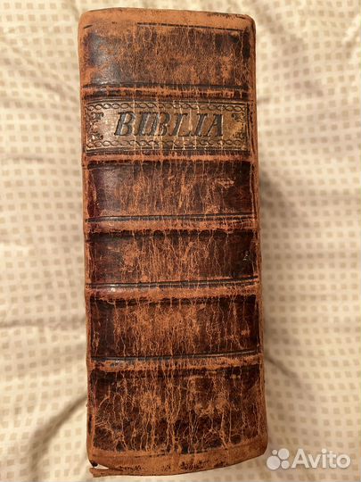 Старинная библия 1801 года, редчайшая правда