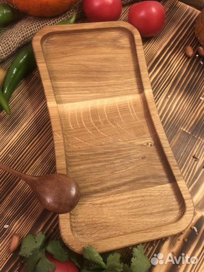 Поднос деревянный