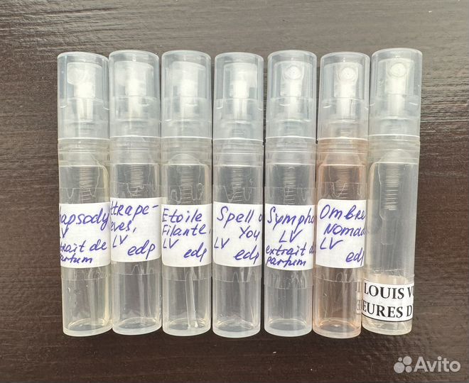 Louis vuitton пробники