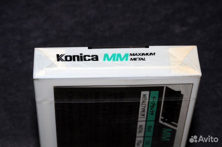 Аудиокассета konica MM 90 japan market (5435-1)
