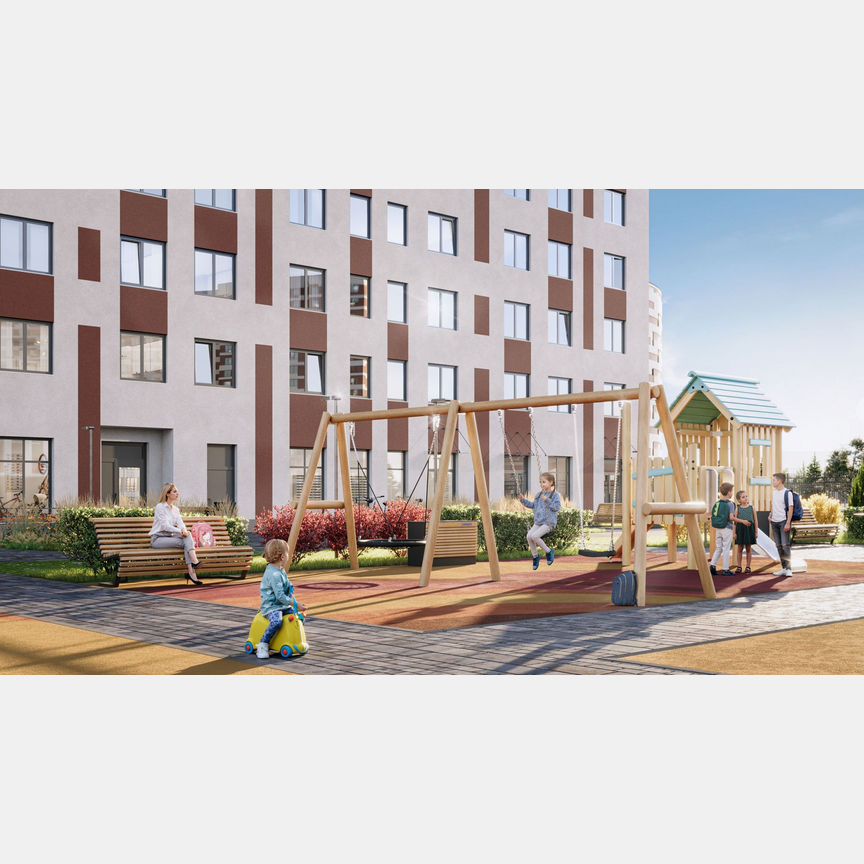 1-к. квартира, 33,3 м², 16/25 эт.
