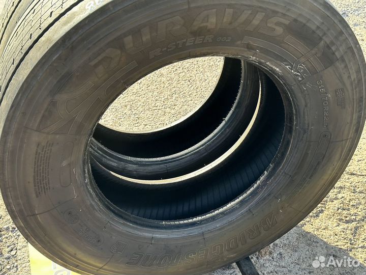 Рулевые шины бу 315/70 22 5 Bridgestone арт.0/3498