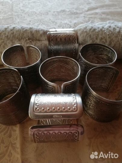 Кольцо для салфеток мельхиор СССР