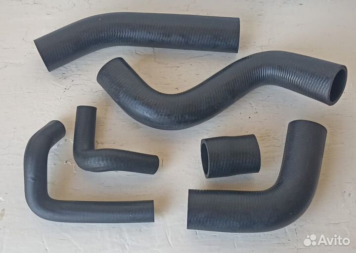 Комплект патрубков ваз 21073 (алюм.радиатор) (6шт)