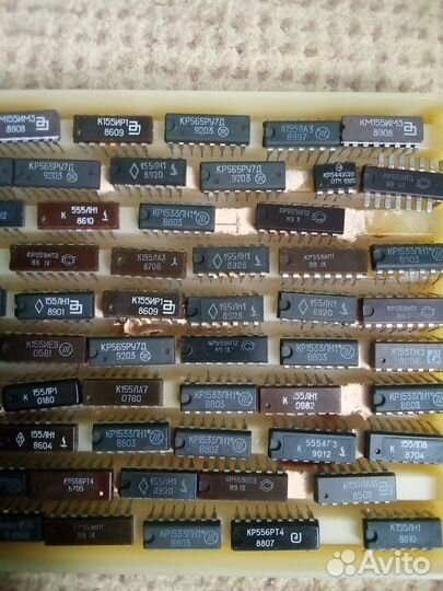 Микросхемы СССР новые в лотке