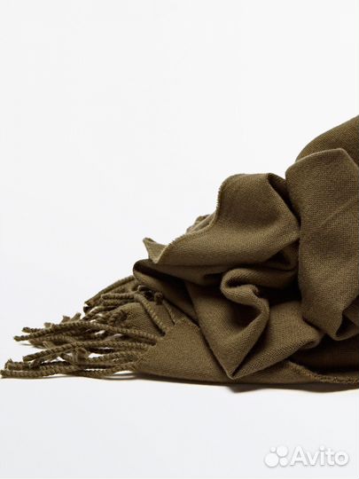 Новый шарф из 100 шерсти Massimo Dutti