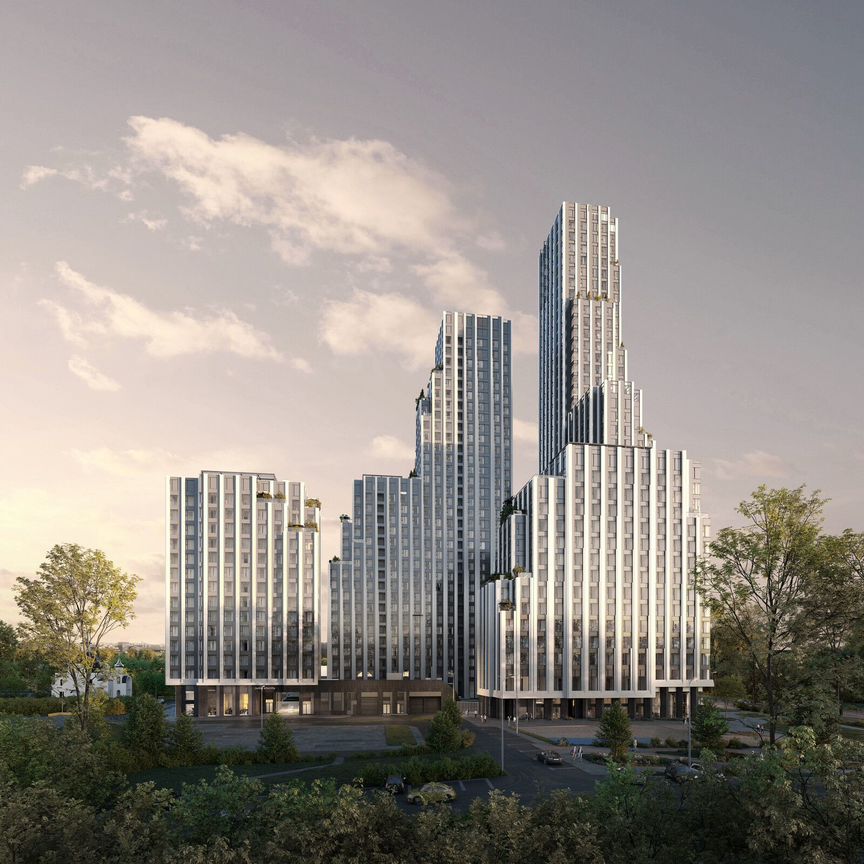 3-к. квартира, 109,2 м², 2/43 эт.