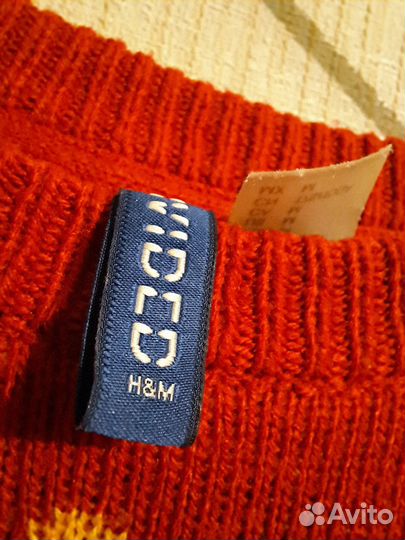 Свитер h&m новогодний
