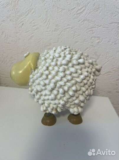 Овечка барашек статуэтка копилка