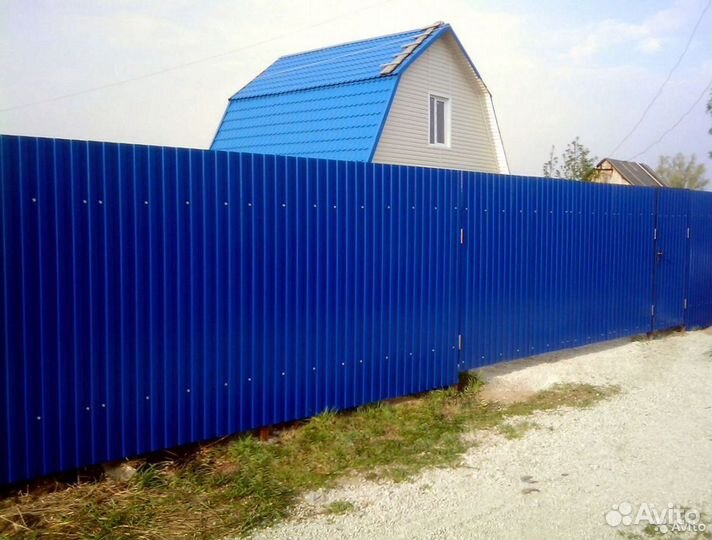 Профнастил для забора и кровли