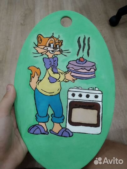 Доска кухонная ручной работы