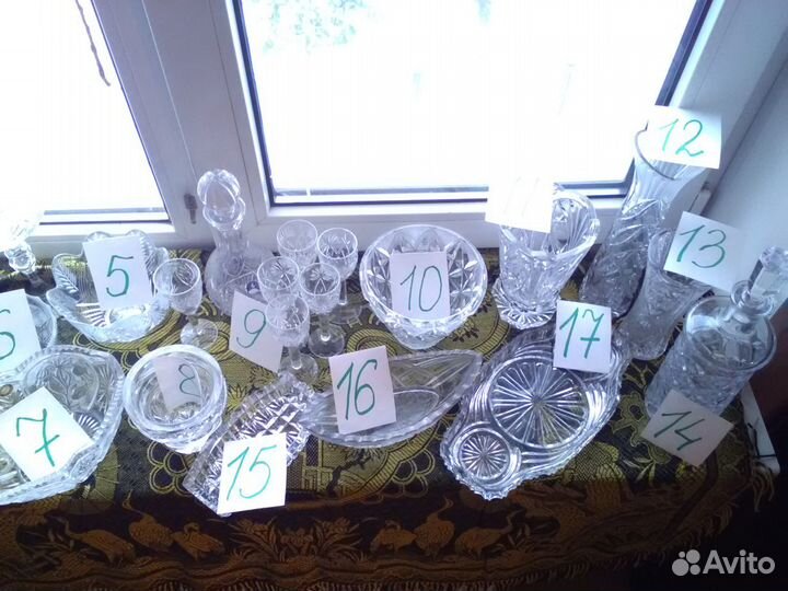 Изделия из Хрусталя советское