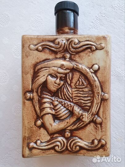 Сувенир фляжка керамическая